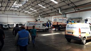 Control Ambiental: comenzaron a inspeccionar lavaderos de ambulancias