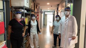 Iniciativa solidaria: 7 empresas del Distrito Tecnológico se unieron para desarrollar protectores faciales para el coronavirus