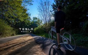¿Se viene la bici eléctrica de Tesla?: conocé el curioso diseño que se viralizó en redes