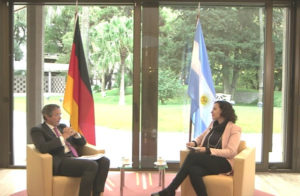 Alemania expresó su interés en la Argentina para invertir en la industria 4.0 y las energías limpias