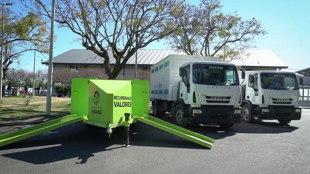 Ambiente entregó equipamiento para el tratamiento de los residuos en Entre Ríos