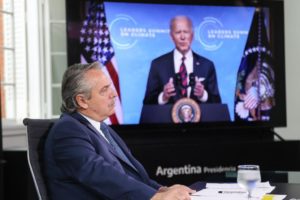 Foro virtual sobre Energía y Clima: Biden invitó a Fernández a participar del evento