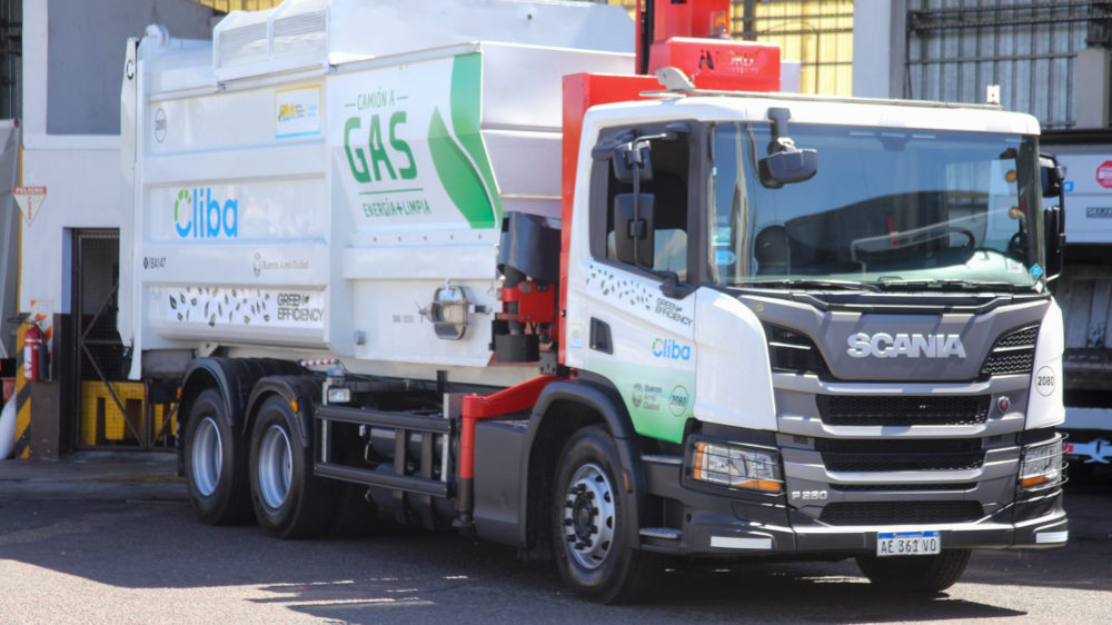 Energías limpias: nuevo camión recolector de residuos a GNC para la limpieza de la Ciudad
