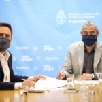 Cabandié y Ferraresi firmaron un convenio para la construcción de viviendas para guardaparques