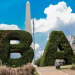 Imágenes: la Ciudad iluminó de verde distintos monumentos por el Día Internacional contra el Cambio Climático