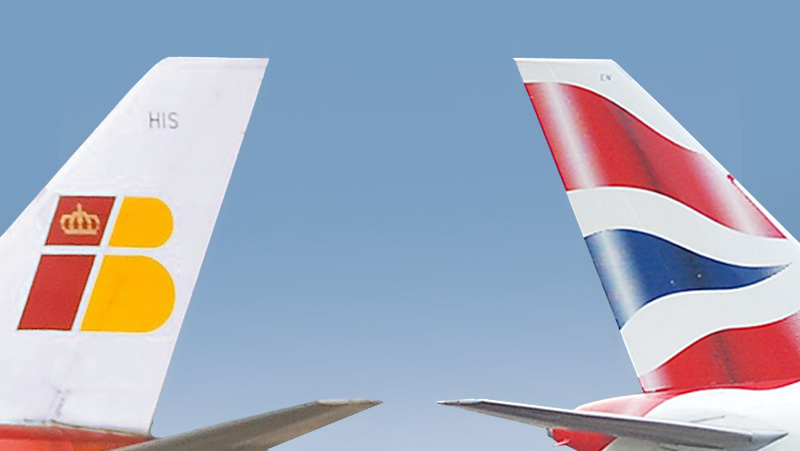 El grupo aéreo IAG, al que pertenecen Iberia y British Airways (BA)