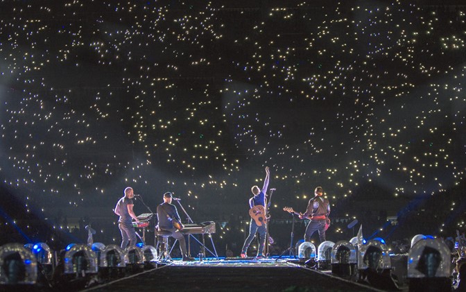 Coldplay vuelve a la Argentina y show sustentable