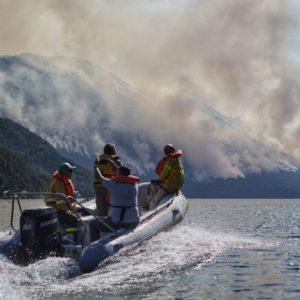 Para Federovisky, los incendios en la Patagonia están asociados “al cambio climático”