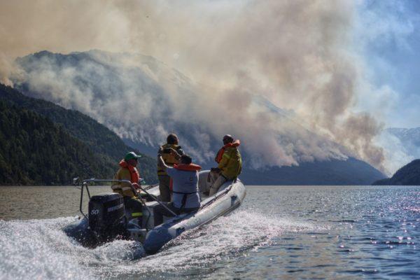 Para Federovisky, los incendios en la Patagonia están asociados «al cambio climático»