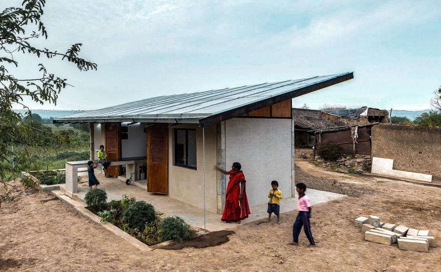 En imágenes: esta casa solar y modular produce más energía de la que consume