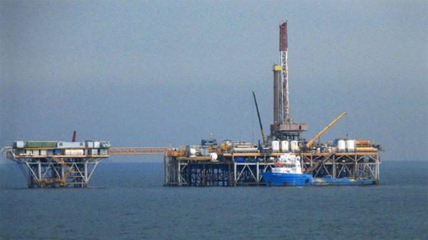 una plataforma para explotar hidrocarburos en Malvinas