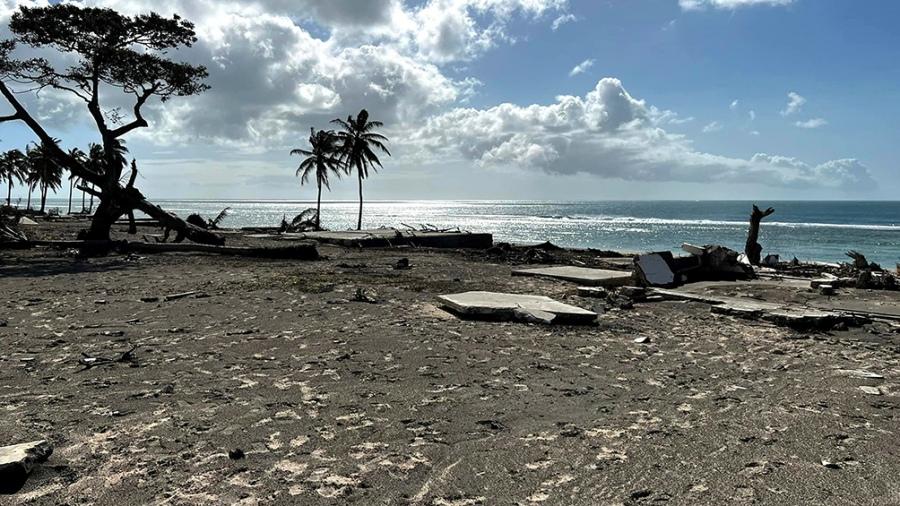 Tonga: la erupción volcánica fue "500 veces más poderosa que Hiroshima"