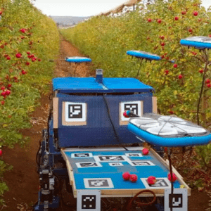 Una empresa israelí diseñó un robot autónomo que recolecta manzanas, naranjas y paltas