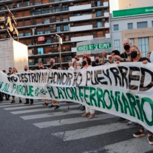 Parque lineal en Caballito: “Larreta seguía con el proyecto, sin importarle el rechazo barrial”