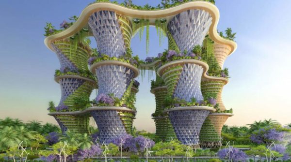 En imágenes: así es Hyperions, la ciudad sostenible y futurista que ayuda al planeta
