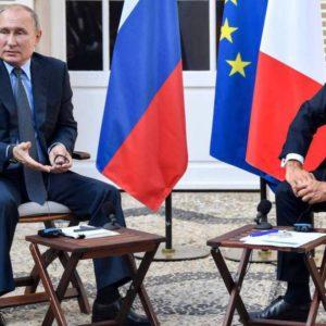 Macron y Putin apuestan a la reducción del consumo de energía y van por las renovables
