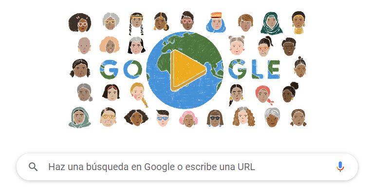 Día de la Mujer: el doodle de Google y por qué la ONU lo dedica a las que luchan por el cambio climático