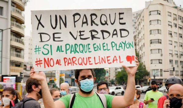 Parque Lineal en Honorio Pueyrredón: vecinos marcharán con antorchas para manifestarse en contra del proyecto de Larreta