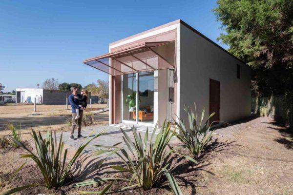 En imágenes: una pequeña casa sustentable y made in Argentina diseñada para ser “indestructible”