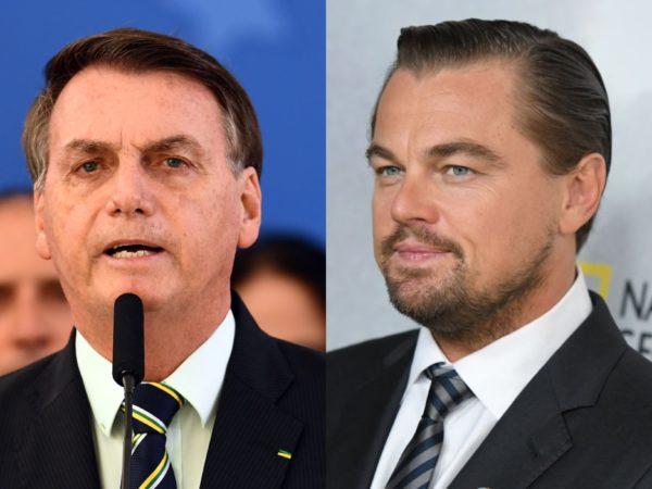 DiCaprio alentó a los jóvenes a votar por un cambio y Bolsonaro le respondió con sarcasmo