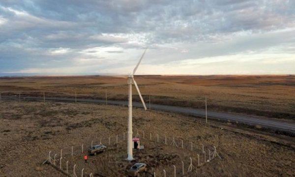 Tierra del Fuego arrancó a producir electricidad con tres turbinas eólicas