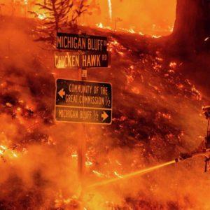 California: un incendió consumió casi 17 mil hectáreas de bosques debido a una intensa ola de calor