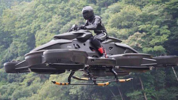En imágenes: así es la primera moto voladora del mundo, ¿cuánto sale?