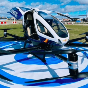 Así es el nuevo dron que prepara la policía de España para utilizar como vehículo en la ciudad