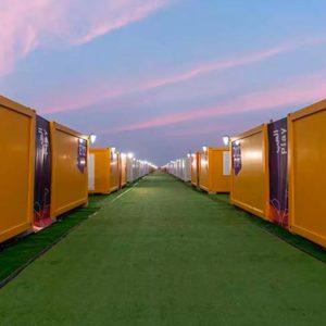 En imágenes: así son las habitaciones containers para alojarse en Qatar 2022