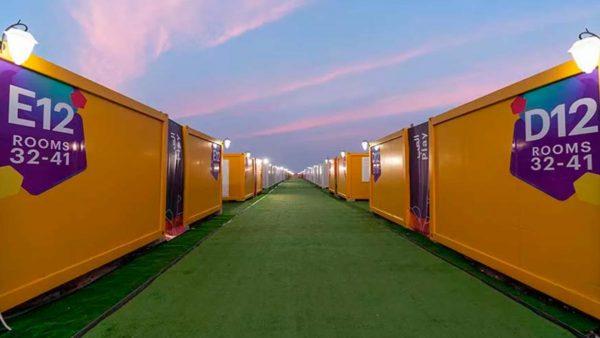 En imágenes: así son las habitaciones containers para alojarse en Qatar 2022