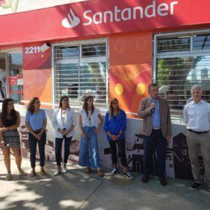 Santander celebró los 3 años de su Sucursal de Integración Social en el Barrio 31