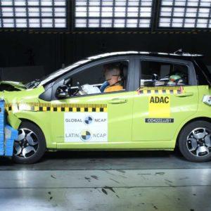 LatinNCAP evaluó la seguridad de un vehículo eléctrico y obtuvo cero estrellas