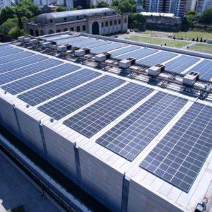 Así es el parque de energía solar privado más grande de la ciudad de Buenos Aires