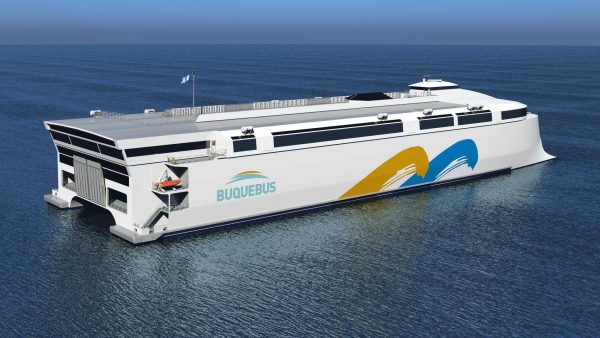 Buquebus usará un préstamo “azul” para operar su primer ferry eléctrico