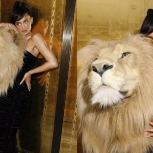 En imágenes: el provocativo desfile de alta costura con «cabezas» de animales que generó repudio en las redes