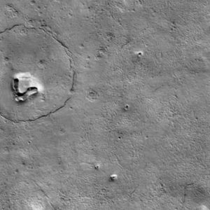 La NASA descubrió un «oso» en la superficie de Marte