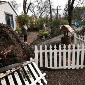 Catástrofe en California: al menos 5 muertos y 4 heridos, por fuertes tormentas y tornados