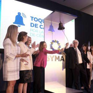 Día Internacional de la Mujer: BYMA realizará un nuevo Toque de Campana por la Igualdad de Género