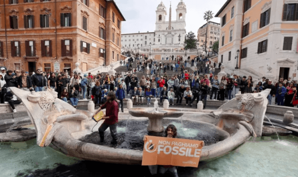 Italia impone multas altísimas contra activistas climáticos por dañar patrimonio cultural