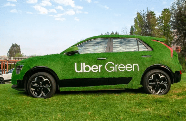 Llega Uber Green, con viajes en autos 100% eléctricos