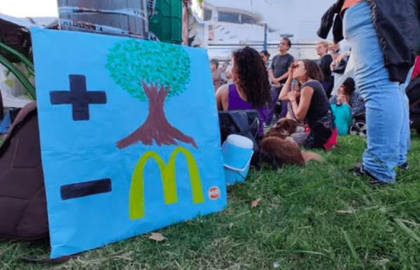 Organizaciones ambientales se oponen a la instalación de McDonald’s en Parque Independencia
