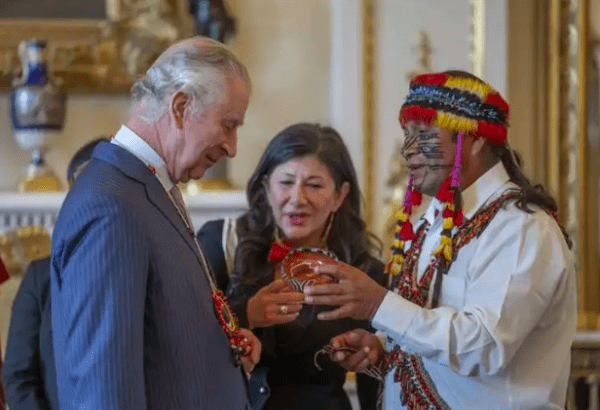 Antes de su coronación, el rey Carlos III recibirá a activistas del Amazonas