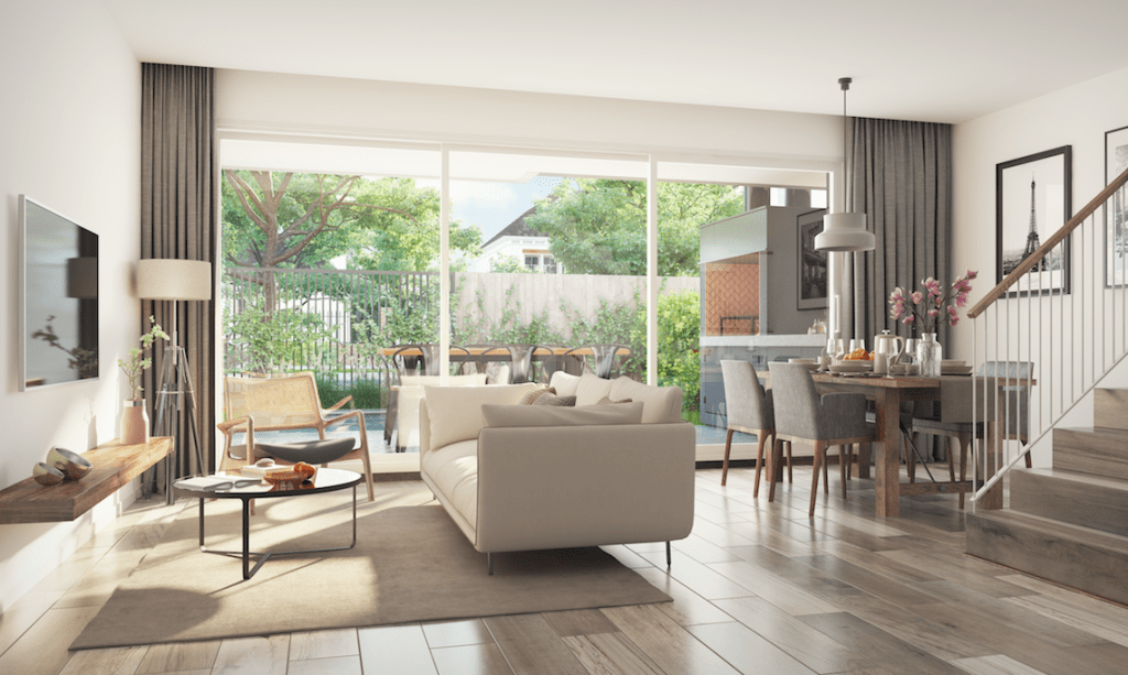 Una inmobiliaria comercializa un barrio privado de casas inteligentes que aportan eficiencia energética