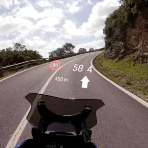 Así son los anteojos inteligentes que lanzó BMW para motociclistas con realidad aumentada