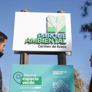 Así es el nuevo parque ambiental de Carmen de Areco que brindará energías limpias a viviendas sociales