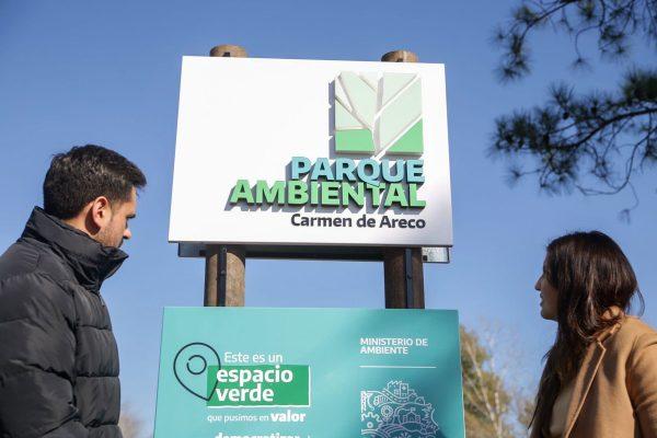 Así es el nuevo parque ambiental de Carmen de Areco que brindará energías limpias a viviendas sociales
