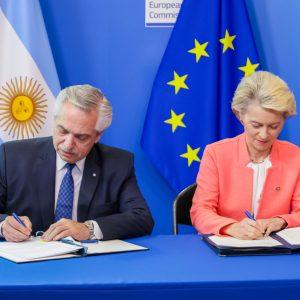 Alianza energética histórica: Argentina y la UE firman memorándum de entendimiento
