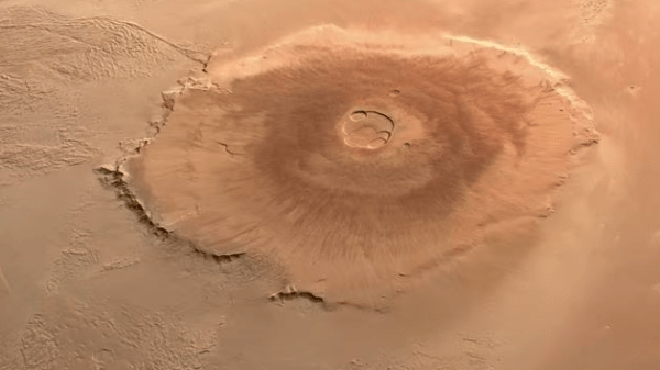 Científicos hallaron una explicación sobre la “montaña gigante” de Marte