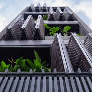 Así es la vivienda con fachada plegadiza que asombra por su diseño