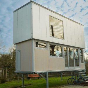 En imágenes: esta tiny house tiene dos pisos y un techo que se eleva, ¿cuánto sale?